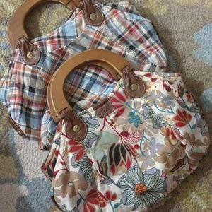 Relic Brand Multi Print and Color Fabric Purse